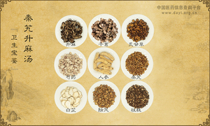 秦艽升麻汤