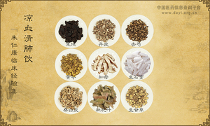 凉血清肺饮《朱仁康临床经验集》