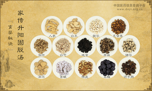 家传升阳固脱汤