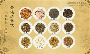 黄连清喉饮