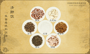 清肺饮《张皆春眼科证治》