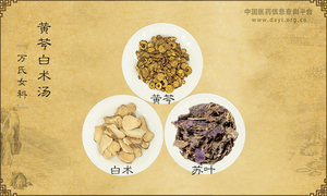 黄芩白术汤