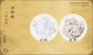 掺脐散《颅囟经》