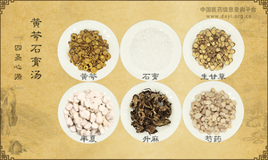黄芩石膏汤