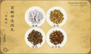 葛根芩连微丸