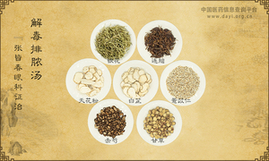 解毒排脓汤《张皆春眼科证治》