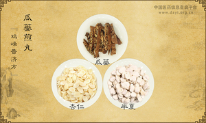 瓜蒌煎丸《鸡峰普济方》卷十一
