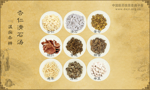 杏仁滑石汤