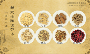 新定拯阳理劳汤