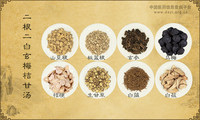 二根二白玄梅桔甘汤