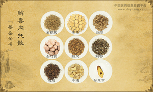 解毒内托散