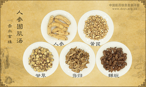 人参固肌汤	