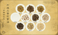 加减三黄石膏汤