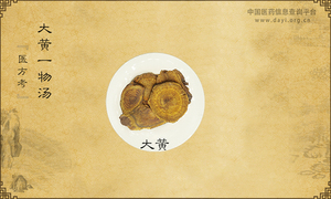 大黄一物汤