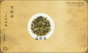 茺蔚汤