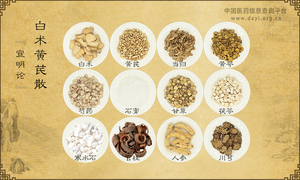 白术黄芪散