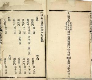 外科心法真验指掌