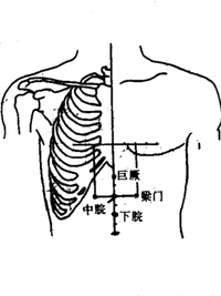五柱灸穴
