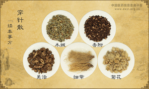穿针散