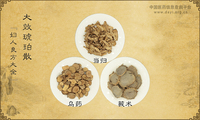大效琥珀散