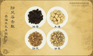 防风导赤散