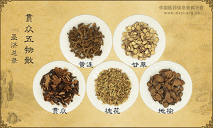 贯众五物散