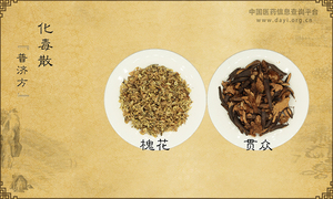 化毒散《普济方》