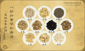 八珍加黄芩知母汤