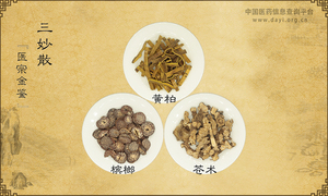 三妙散《医宗金鉴》