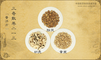 三奇散《普济方》卷二一三