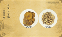 大黄甘草汤《金匮要略》