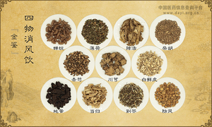 四物消风饮《金鉴》
