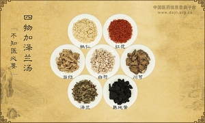 四物加泽兰汤《不知医必要》