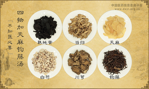 四物加天麻钩藤汤《不知医必要》