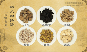 芩术四物汤