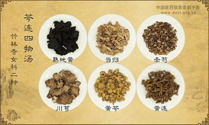 芩连四物汤《竹林寺女科二种》