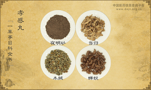 孝感丸《一草亭目科全书》