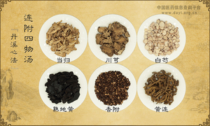 连附四物汤《丹溪心法》
