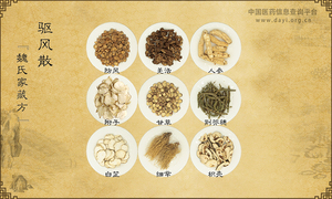 驱风散《魏氏家藏方》