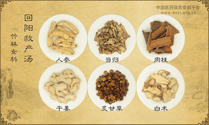 回阳救产汤