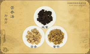 苦参汤《肘后方》