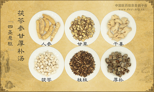 茯苓参甘厚朴汤