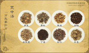 宽中汤《万氏家抄方》