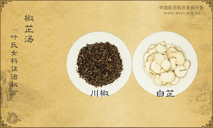 椒芷汤《叶氏女科证治秘方》