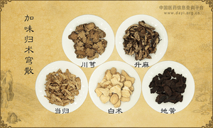 加味归术穹散