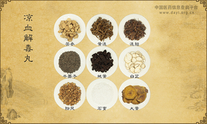 凉血解毒丸