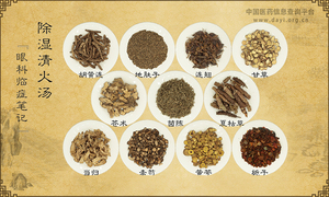除湿清火汤